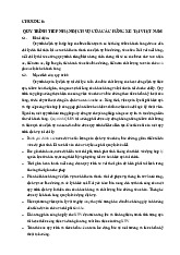 Chương 6: Quy trình tiếp nhận dịch vụ của các hãng xe tại Việt Nam môn Quản lý dịch vụ | Trường Đại học Văn Lang