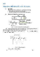 Bài 7: Mạch Chỉnh Lưu Có Tụ Lọc | Môn Điện tử căn bản - Đại học Sư phạm Kỹ thuật Thành phố Hồ Chí Minh