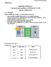Phân tích truyền thông Modbus TCP/IP trên PLC S7-1500 | Bài thực hành học phần Mạng truyền thông công nghiệp | Trường Đại học Phenikaa