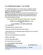 Giáo án Hoạt động trải nghiệm 5  sách Cánh diều