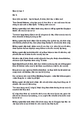 Bài Tập và Đáp Án Chi Tiết Môn Quản lý học | Đại học Kinh Tế Quốc Dân