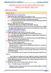 Phiếu bài tập Toán 9 chương một số yếu tố thống kê và xác suất