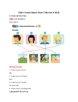 Giải SGK i-Learn Smart Start 2 Review 6