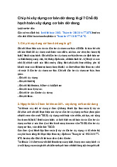 Chi phí xây dựng cơ bản dở dang là gì? Chế độ hạch toán xây dựng cơ bản dở dang