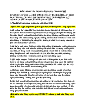 đề cương ôn tập cuối kì  môn xây dựng kế hoạch dạy học môn công nghệ