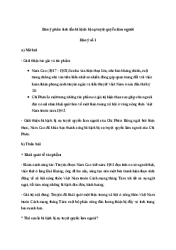 Văn mẫu lớp 11: Phân tích tấn bi kịch bị cự tuyệt quyền làm người của Chí Phèo | Kết nối tri thức