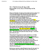 Tín Ngưỡng và Ảnh Hưởng của Môi Trường Tự Nhiên trong Văn Hóa Việt Nam môn Cơ sở văn hóa| Trường Đại học Hà Nội