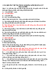 BÀI TẬP MÔN PLDC TRẮC NGHIỆM TỔNG HỢP