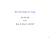 Bài tập Luồng trên mạng - Toán rời rạc thầy Trần Vĩnh Đức | Trường Đại học Bách khoa Hà Nội