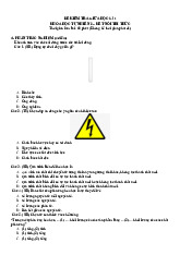 Đề thi giữa học kỳ 1 môn Khoa học tự nhiên lớp 8 năm học 2024 - 2025 - Đề số 3 | Bộ sách Kết nối tri thức
