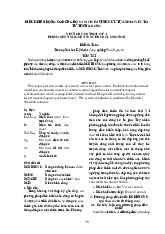 Đề cương môn Truyền động điện - Trường Đại học bách khoa - Đại học đà nẵng.