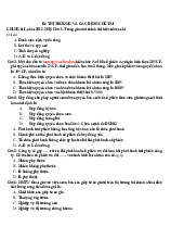 TOP 50 câu trắc nghiệm có đáp án - Môn Thị trường và các định chế tài chính - Đại Học Kinh Tế - Đại học Đà Nẵng