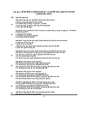 Trắc nghiệm Luật hành chính | Trường đại học Lao động - Xã hội