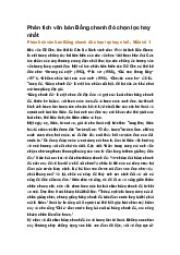 Phân tích văn bản Bồng chanh đỏ chọn lọc hay nhất