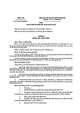 Văn bản quy phạm pháp luật. Trường đại học Nguyễn Tất Thành