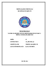 Vai trò của FDI đối với tăng trưởng kinh tế Việt Nam | Bài thảo luận Đầu tư quốc tế