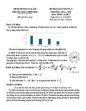 Đề khảo sát Toán 9 tháng 5 năm 2025 trường THCS Ninh Hiệp – Hà Nội