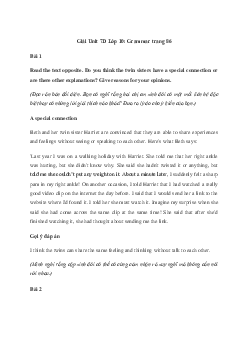 Giải Tiếng Anh 10 Unit 7: 7D Grammar | Friends Global