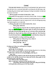 Đề cương Chi tiết Môn Kinh tế chính trị Mác - Lênin | Đại học Sư Phạm Hà Nội