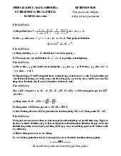 Đề chọn HSG Toán THCS năm 2024 – 2025 phòng GD&ĐT Ninh Hòa – Khánh Hòa