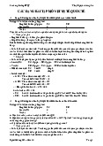Các dạng bài tập kinh tế quốc tế - Nguyên Lý kế toán | Trường Đại học Quy Nhơn