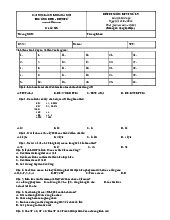 Đề thi Giữa kỳ Môn Kỹ thuật vi xử lý | Đại học Bách Khoa Hà Nội