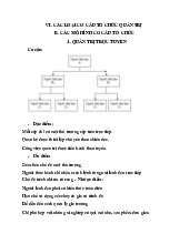 Lý thuyết quản trị học | Trường Đại học Luật - Đại học Quốc gia Hà Nội
