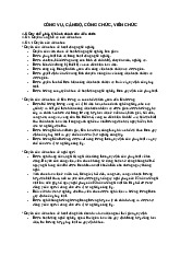 Tài liệu soạn bài công vụ, cán bộ, công chức, viên chức |  Trường Đại học Luật, Đại học Quốc gia Hà Nội