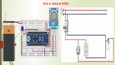 Giáo án điện tử Công nghệ 8 Bài 9 Chân trời sáng tạo: Mạch điện