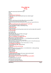 Bài tập Pháp luật đại cương | Học viện Ngân Hàng