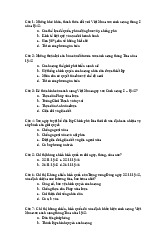 Đề cương trắc nghiệm môn Lịch sử Đảng | Trường đại học Nguyễn Tất Thành