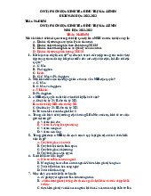 Trắc nghiệm ôn tập | Kinh tế chính trị Mác - Lênin | Đại học Tôn Đức Thắng