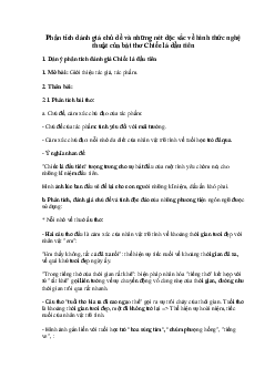 Phân tích đánh giá chủ đề và những nét đặc sắc về hình thức nghệ thuật của bài thơ Chiếc lá đầu tiên Ngữ Văn 10 sách Chân Trời Sáng Tạo