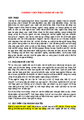 Khóa học GIAO Trình Vận Tải Bảo Hiểm: Chương 1 - Giới thiệu và Đặc điểm