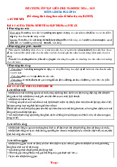 Đề Cương Ôn Tập Giữa Học Kỳ 1 GDKT&PL 10 Kết Nối Tri Thức Cấu Trúc Mới 2024-2025