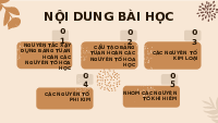 Giáo án điện tử Khoa học tự nhiên 7 bài 4 Chân trời sáng tạo : Sơ lược bảng tuần hoàn các nguyên tố hoá học