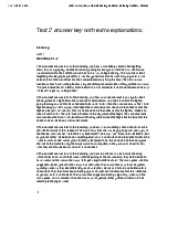 Test 2 Answer Key with Detailed Explanations: Listening Section môn English Studies| Trường Đại học Thăng Long