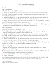 Bài tập Định giá doanh nghiệp môn Tài chính doanh nghiệp | Trường Đại học Kinh Doanh và Công Nghệ Hà Nội