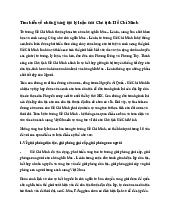 Những sáng tạo lý luận của Chủ tịch Hồ Chí Minh trong cách mạng Việt Nam | Môn Tư tưởng Hồ Chí Minh - Đại học Sư phạm Thành phố Hồ Chí Minh