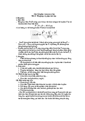 Cân bằng lực và momen - lực Tiết 1: Tổng hợp và phân tích lực | Đại học Sư Phạm Hà Nội