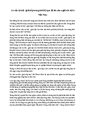 Cơ câu xã hội - giai cấp - Chủ nghĩa xã hội khoa học | Trường Đại học Tài chính - Kế toán