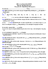 Chứng minh ma trận suy biến và ma trận khả nghịch | Toán Cao Cấp | Trường Đại học Thủy Lợi