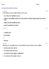 Micro Econ Midterm 1 Study Guide: 123 Multiple Choice Questions | Microeconomics | Trường Đại học Quốc tế, Đại học Quốc gia Thành phố Hồ Chí Minh