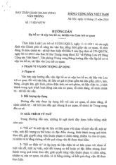 Hướng dẫn lập hồ sơ và nộp lưu hồ trung ương Đảng môn Pháp luật đại cương | Trường đại học Mở Hà Nội