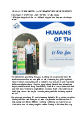 Những câu chuyện chưa kể về người TH môn Marketing cơ bản  | Học viện Nông nghiệp Việt Nam