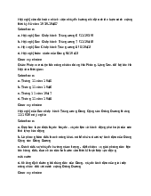 KIỂM TRA - ĐÁNH GIÁ HKII2324 Lịch Sử Đảng Cộng Sản VN - Buổi 04 | Trường Đại học Tài chính - Ngân hàng Hà Nội