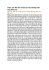 Đoạn văn 200 chữ về bạo lực học đường siêu hay, điểm cao