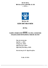 Tiểu luận Kiểm thử hệ thống Website Chợ Tốt bằng Selenium môn Cấu tạo kiến trúc - trường đại học Kiến trúc.
