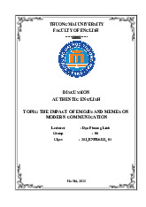 The impact of emojis and memes on modern communication | Discussion Authentic english