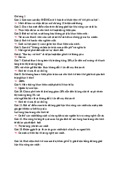 Bộ câu hỏi ôn tập môn Kinh tế vĩ mô (có đáp án) | Đại học Văn Lang